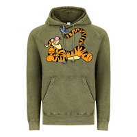 Vintage Olive tigger Vintage Hoodie - InspiraDesign