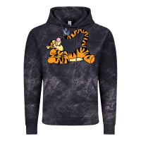 Cloud Black tigger Vintage Hoodie - InspiraDesign