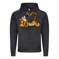 Vintage Black tigger Vintage Hoodie - InspiraDesign