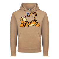 Vintage Coffee tigger Vintage Hoodie - InspiraDesign