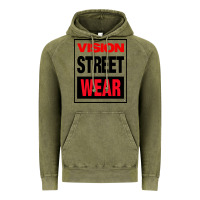Vintage Olive VISION STREET WEAR Vintage Hoodie - InspiraDesign