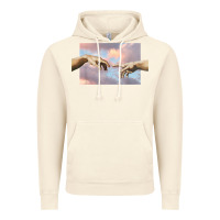 Vintage Artic creation of adam hands aesthetic t shirt Vintage Hoodie - InspiraDesign