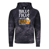 Cloud Black Hocus Pocus I Need Beer To Focus Funny Halloween Witch 1 Vintage Hoodie - InspiraDesign