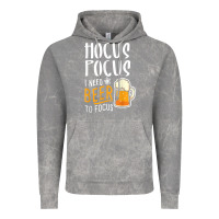 Cloud Rock Hocus Pocus I Need Beer To Focus Funny Halloween Witch 1 Vintage Hoodie - InspiraDesign