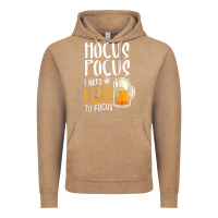 Vintage Coffee Hocus Pocus I Need Beer To Focus Funny Halloween Witch 1 Vintage Hoodie - InspiraDesign