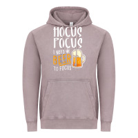 Vintage Zinc Hocus Pocus I Need Beer To Focus Funny Halloween Witch 1 Vintage Hoodie - InspiraDesign