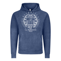 Vintage Denim Universite Paris La Sorbonne Vintage Hoodie - InspiraDesign