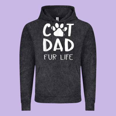 Funny Cat Dad Fathers Day Gift Shirt Fur Life Cat Tee Vintage Hoodie Designed By Inspiradesign
