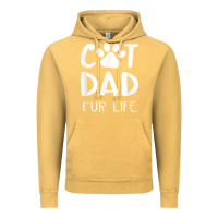 Vintage Mustard funny cat dad fathers day gift shirt fur life cat tee Vintage Hoodie - InspiraDesign