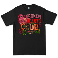 Black Broken heart club Premium Tee - FaDigitalArtStudio