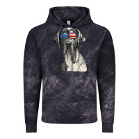 Cloud Black great dane sunglasses american usa flag 4th of july fourth t shirt Vintage Hoodie - InspiraDesign