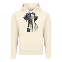 Vintage Artic great dane sunglasses american usa flag 4th of july fourth t shirt Vintage Hoodie - InspiraDesign