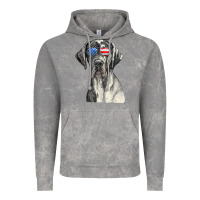 Cloud Rock great dane sunglasses american usa flag 4th of july fourth t shirt Vintage Hoodie - InspiraDesign