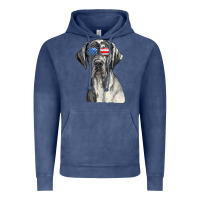 Vintage Denim great dane sunglasses american usa flag 4th of july fourth t shirt Vintage Hoodie - InspiraDesign