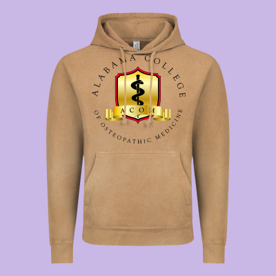 (acom) Al4b4m4, College Of Osteopathic Medicine Vintage Hoodie Designed By Inspiradesign