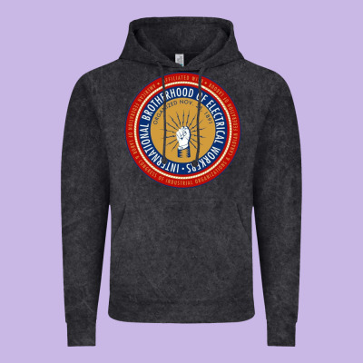 Ibew Electrician Vintage Hoodie Designed By Inspiradesign