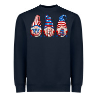 Navy usa fourth of july gnomes Heavyweight Sweatshirt - RanaPortraitStore