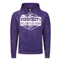Cloud Purple Pinochet Helicopter Tours Vintage Hoodie - InspiraDesign