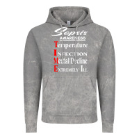 Cloud Rock Sepsis Awareness  Know Sepsis Signs  Sepsis Surviv Vintage Hoodie - InspiraDesign