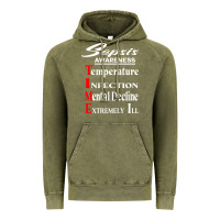 Vintage Olive Sepsis Awareness  Know Sepsis Signs  Sepsis Surviv Vintage Hoodie - InspiraDesign