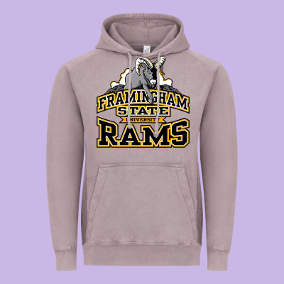Framingham State Vintage Hoodie Designed By Inspiradesign