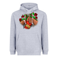 Heather Grey Latina Mexican Heavyweight Hoodie - RanaPortraitStore