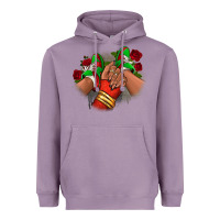 Lavender Latina Mexican Heavyweight Hoodie - RanaPortraitStore