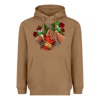 Toasted Coconut Latina Mexican Heavyweight Hoodie - RanaPortraitStore