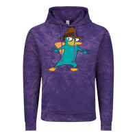 Cloud Purple Perry The Platypus Vintage Hoodie - InspiraDesign