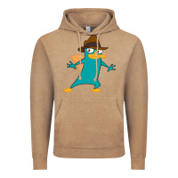 Vintage Coffee Perry The Platypus Vintage Hoodie - InspiraDesign