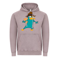 Vintage Zinc Perry The Platypus Vintage Hoodie - InspiraDesign
