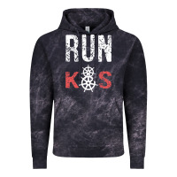 Cloud Black RUN k8s Vintage Hoodie - InspiraDesign
