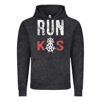 Vintage Black RUN k8s Vintage Hoodie - InspiraDesign