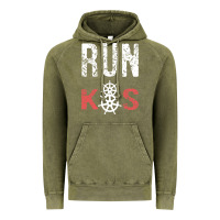 Vintage Olive RUN k8s Vintage Hoodie - InspiraDesign