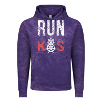 Cloud Purple RUN k8s Vintage Hoodie - InspiraDesign