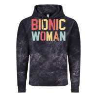 Cloud Black bionic woman injury accident broken hip leg arm surgery t shirt Vintage Hoodie - InspiraDesign
