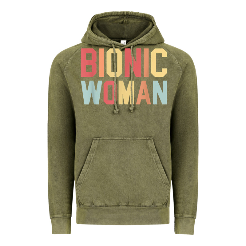 Bionic Woman Injury Accident Broken Hip Leg Arm Surgery T Shirt Vintage Hoodie by InspiraDesign | Teevron