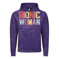 Cloud Purple bionic woman injury accident broken hip leg arm surgery t shirt Vintage Hoodie - InspiraDesign