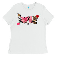 White love valentine's day Ladies Tee - FaDigitalArtStudio