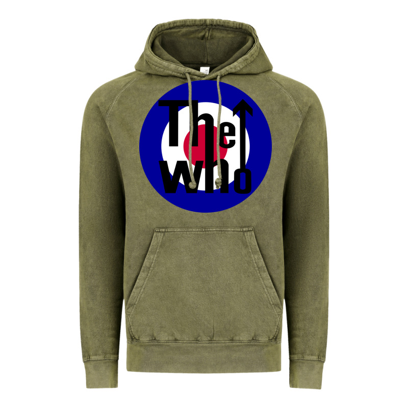 Rock And Roll Vintage Hoodie by InspiraDesign | Teevron