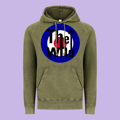 Rock And Roll Vintage Hoodie Designed By Inspiradesign