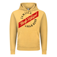 Vintage Mustard jamaica red stripe lager beer Vintage Hoodie - InspiraDesign