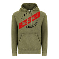 Vintage Olive jamaica red stripe lager beer Vintage Hoodie - InspiraDesign