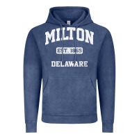 Vintage Denim milton delaware de vintage state athletic style t shirt Vintage Hoodie - InspiraDesign