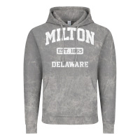 Cloud Rock milton delaware de vintage state athletic style t shirt Vintage Hoodie - InspiraDesign