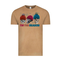 Vintage Camel tis the season skull winter Vintage Tee - FaDigitalArtStudio