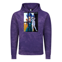 Cloud Purple Neon Genesis Evangelion Rei Ayanami Vintage Hoodie - InspiraDesign