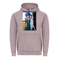 Vintage Zinc Neon Genesis Evangelion Rei Ayanami Vintage Hoodie - InspiraDesign