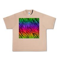 Burro colorful zebra seamless pattern Urban Heavy Tee - BundleAndBundleShop