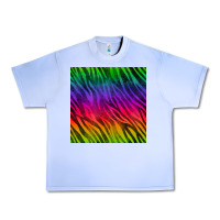 Grape Ice colorful zebra seamless pattern Urban Heavy Tee - BundleAndBundleShop